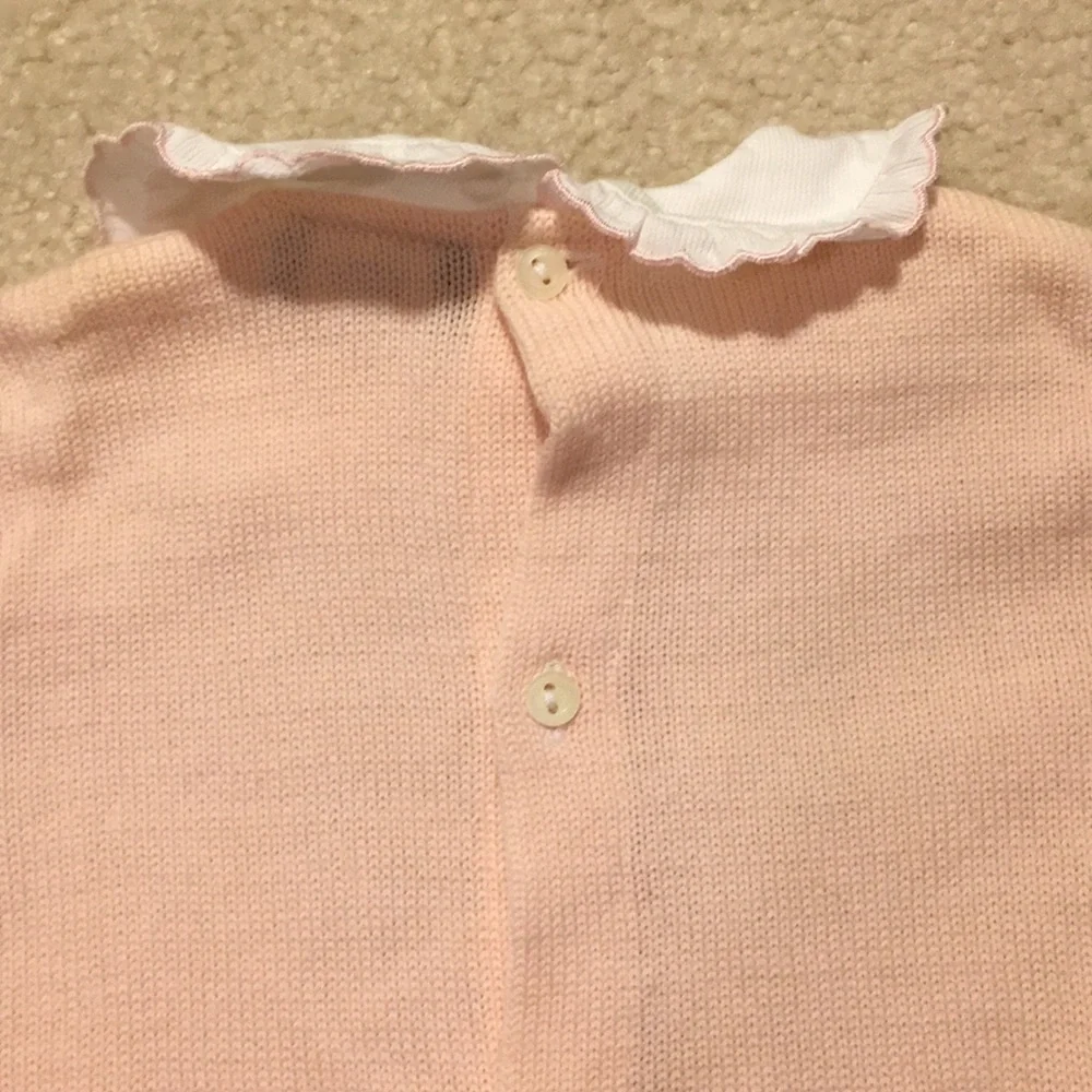 EUC marielle wool knit baby one piece